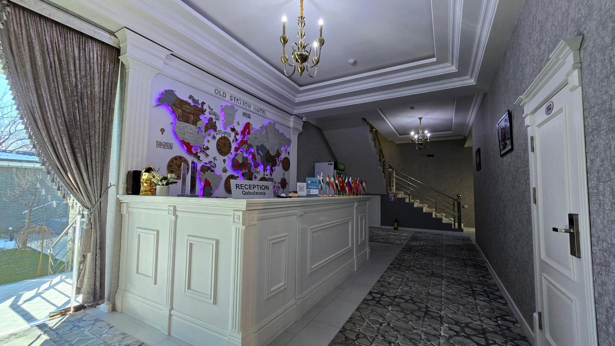 סמרקנד Old Station Hotel מראה חיצוני תמונה
